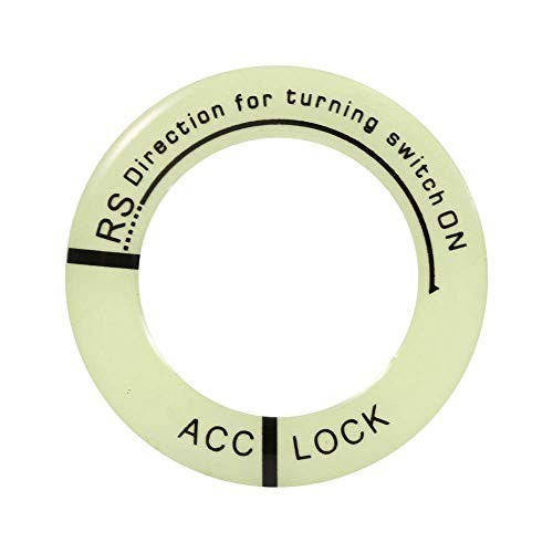 Ignition Switch Decoration Ring Car Motorcycle Luminous Ignition Start Stop