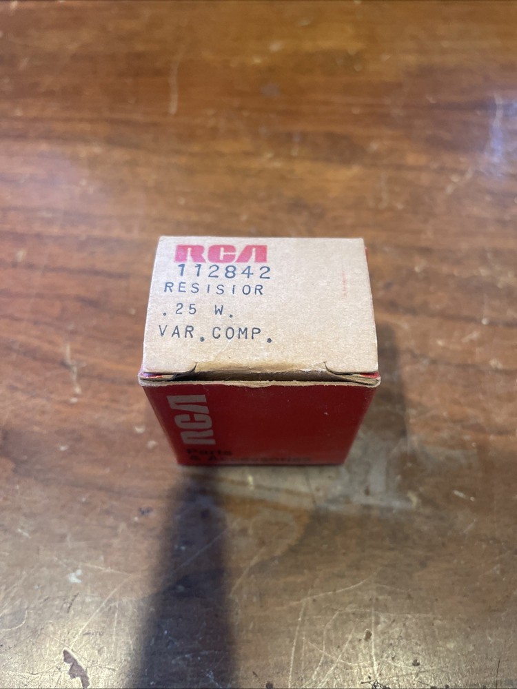 New Old Stock RCA Variable Stackpole Resistor Part # 112842