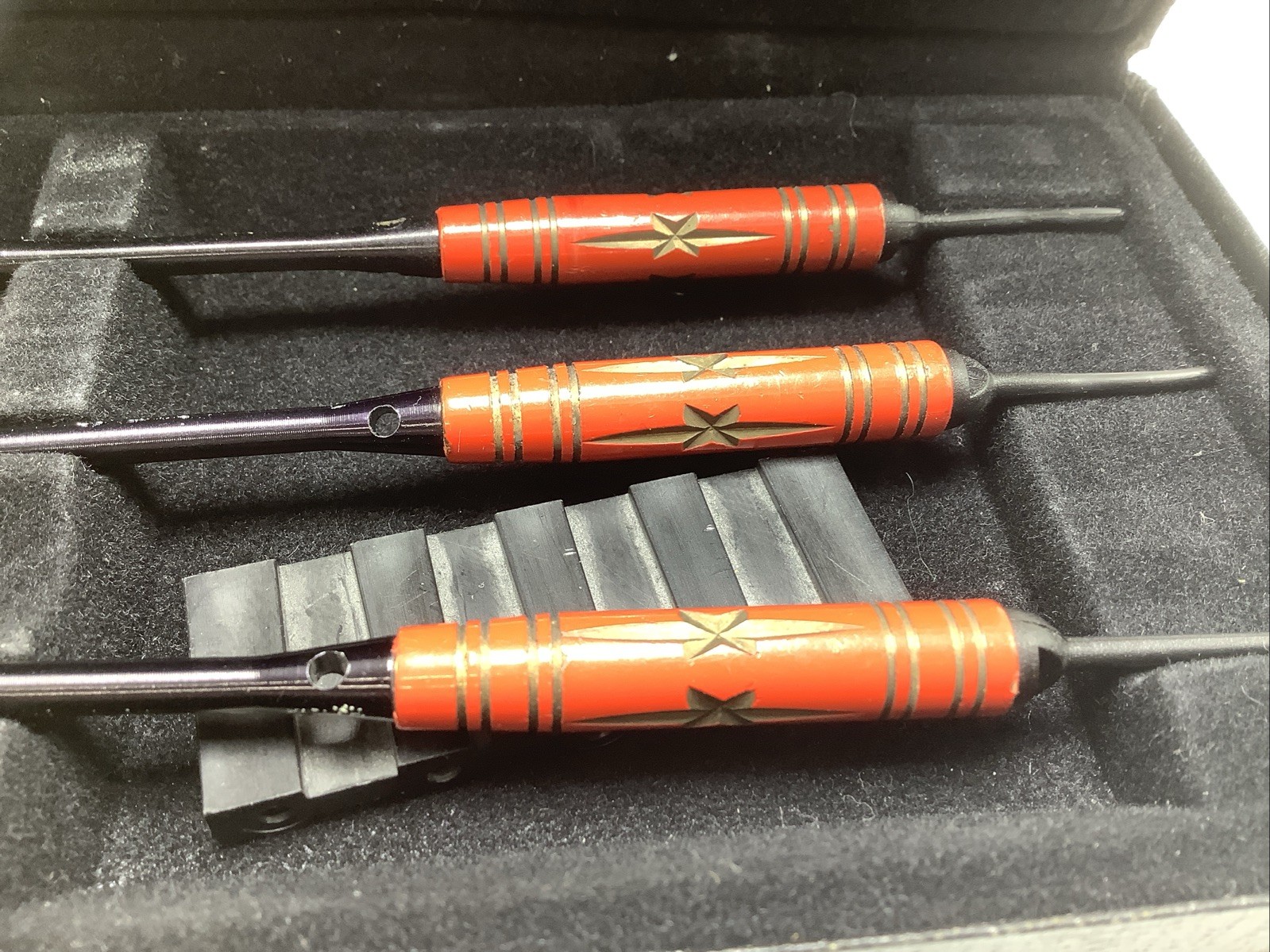 Soft Tip Darts Set of 3 with Starburst & Multicolor Plastic Tips