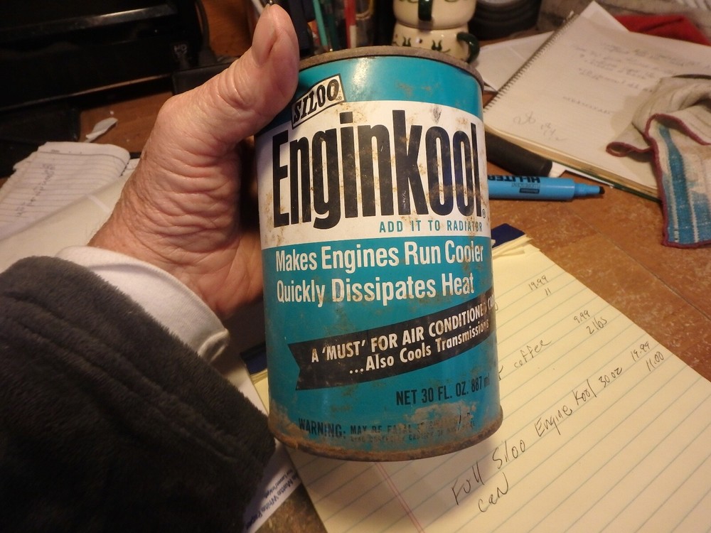 8E- 30 oz SILOO Enginkool  full coolant tin