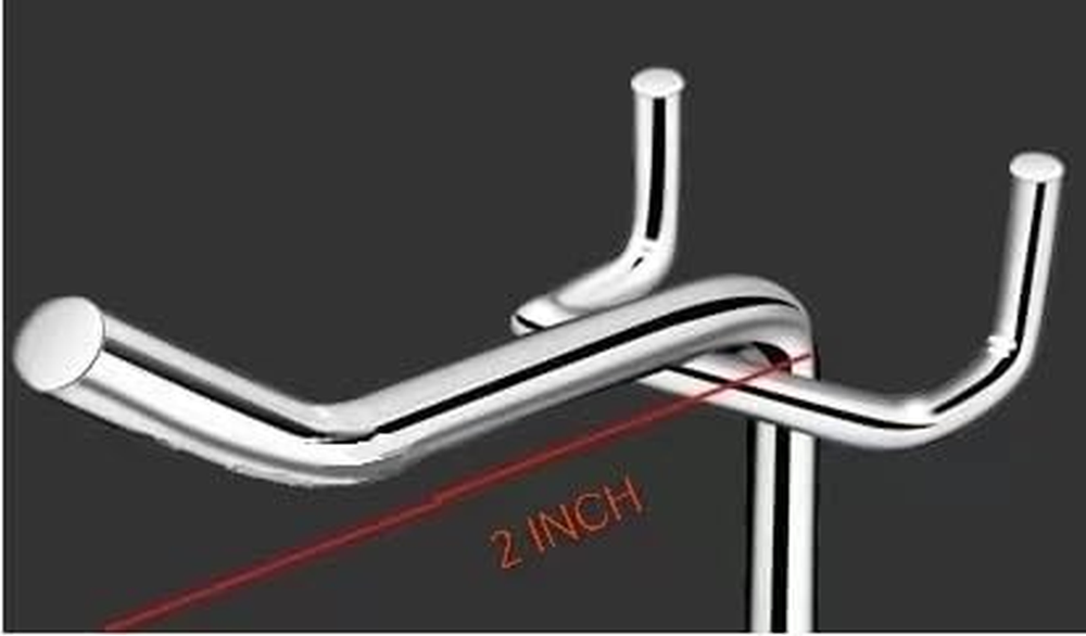 2 in Pegboard Hooks Organizer Accessory Kit, 36 PCS, Peg Board Hooks