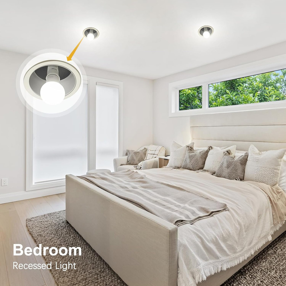 E26 Socket Extender, E26 Standard Medium Base Lamp Bulb Socket Adapter of 5CM/1.