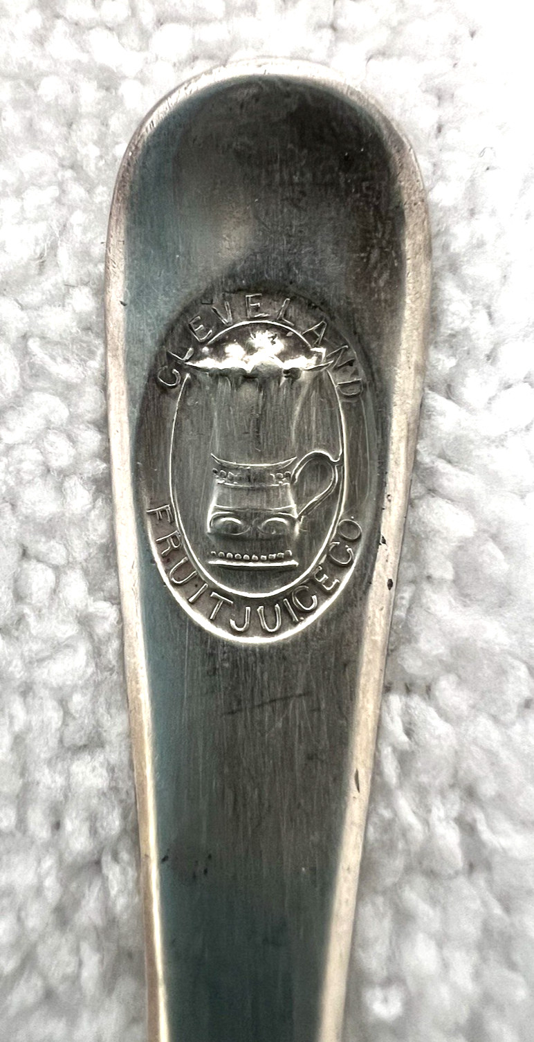 3 Cleveland Fruit Company Iced Tea Ice Cream Spoons 8 Inches Long Good Shape