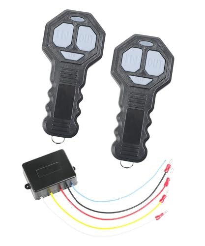 Winch Accessories,Car Accessories 5 Wire Winchs Controller,Towing Winch Remote