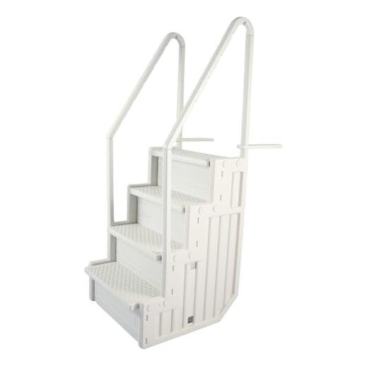 Blue Wave Easy Pool Step Above Ground Swimming Pool Step to Deck Pool Step Only