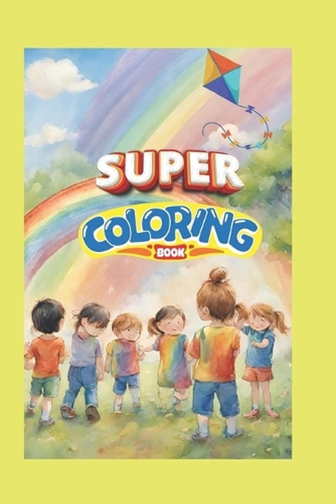 Super coloring book by Flore Tyna Paperback Book