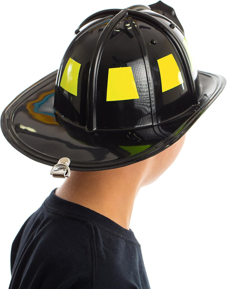 Black Fire Chief Helmet