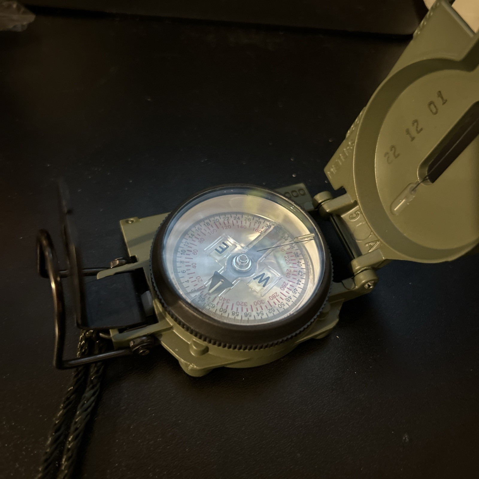 Cammenga Official US Military Lensatic Compass, Accurate Waterproof 3H gift