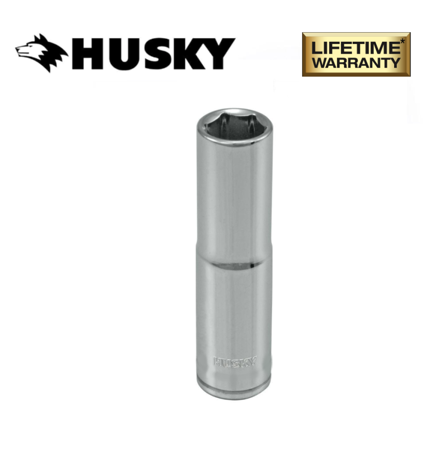 New Husky Socket 1/4", 3/8" or 1/2" Drive 6/12 Pt Shallow / Deep SAE mm Any Size
