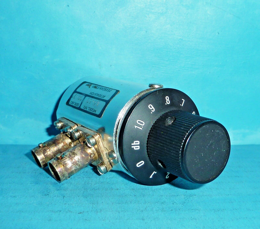 Texscan LA-53 Variable Attenuator DC-1GHz 0-1dB Good Condition