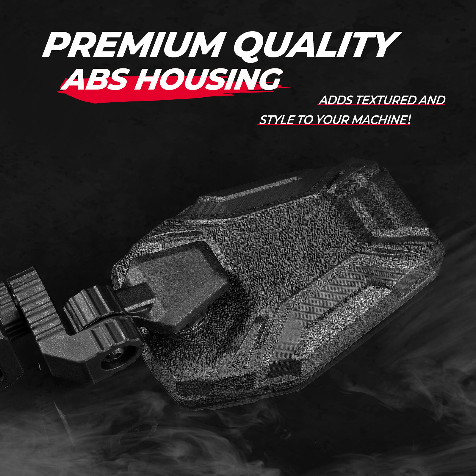 UTV Rear View Side Mirrors Breakaway For Polaris General XP 1000 Can Am Defender