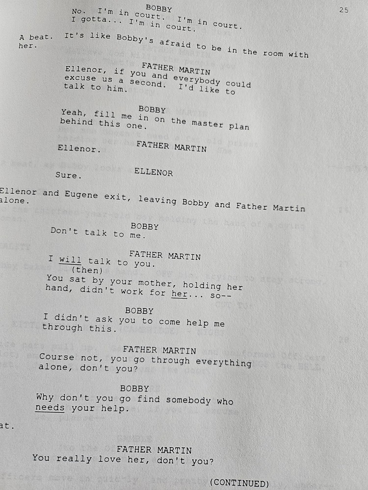Happily Ever After THE PRACTICE 1999 First Draft SCRIPT COPY Bobby Donnell