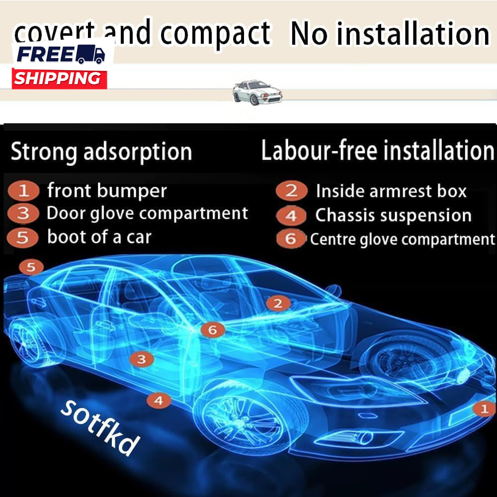 2 Pack GPS Tracker for Vehicles Car Tracker Device HiddenTracker Device