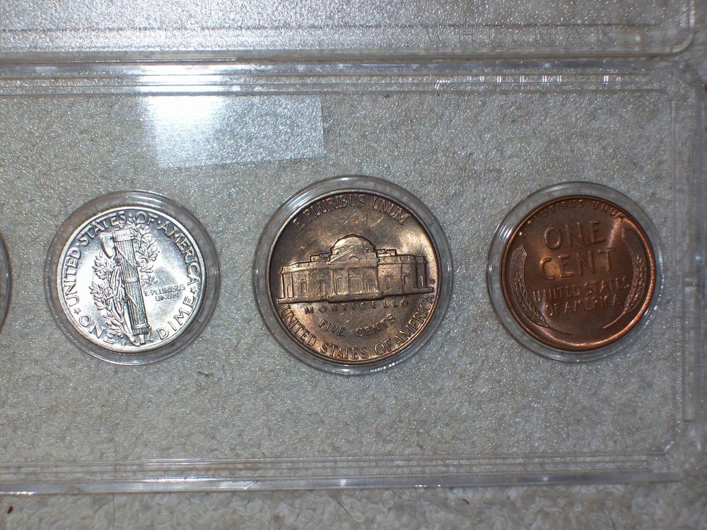 1941 D MINT SET UNCIRCULATED DENVER MINT