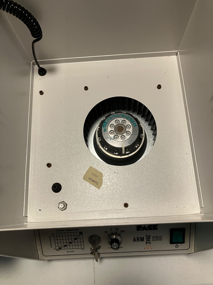 Pace Arm Evac 250 Fume Extractor with Remote Flow Controller