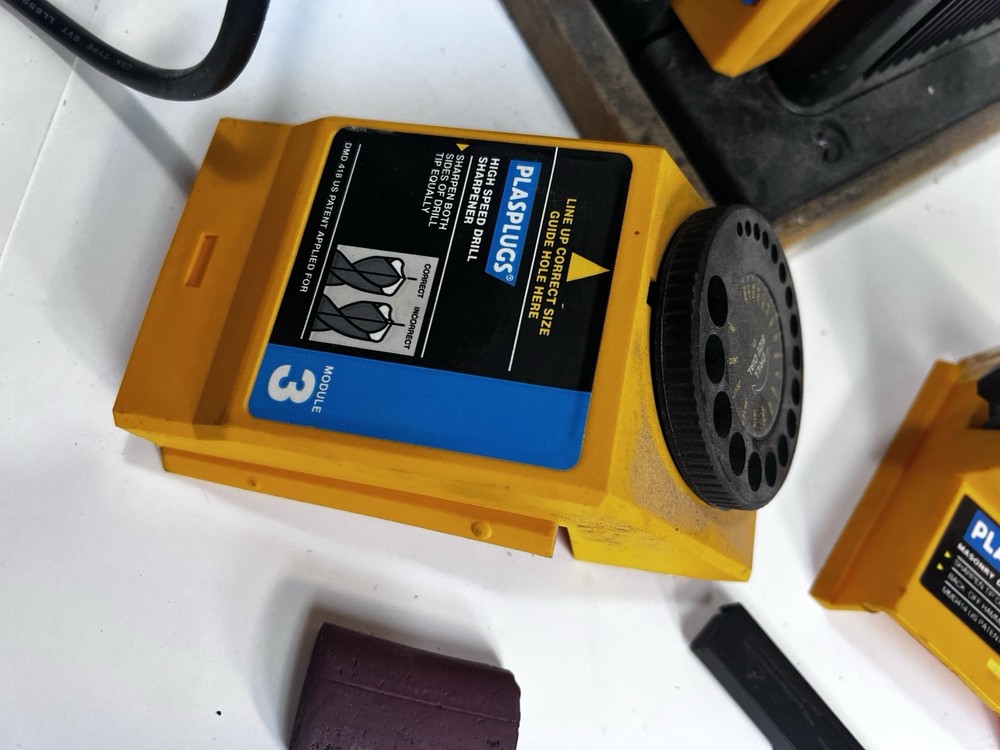 Plasplugs Sharpener Drill Knife Scissor Sharpener Module Tested