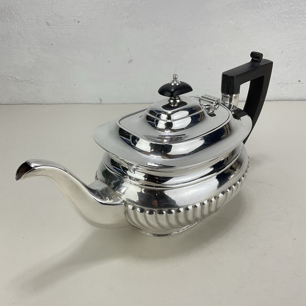 Victorian 3 Piece Silver Plated Tea Set Cooper Brothers Sheffield