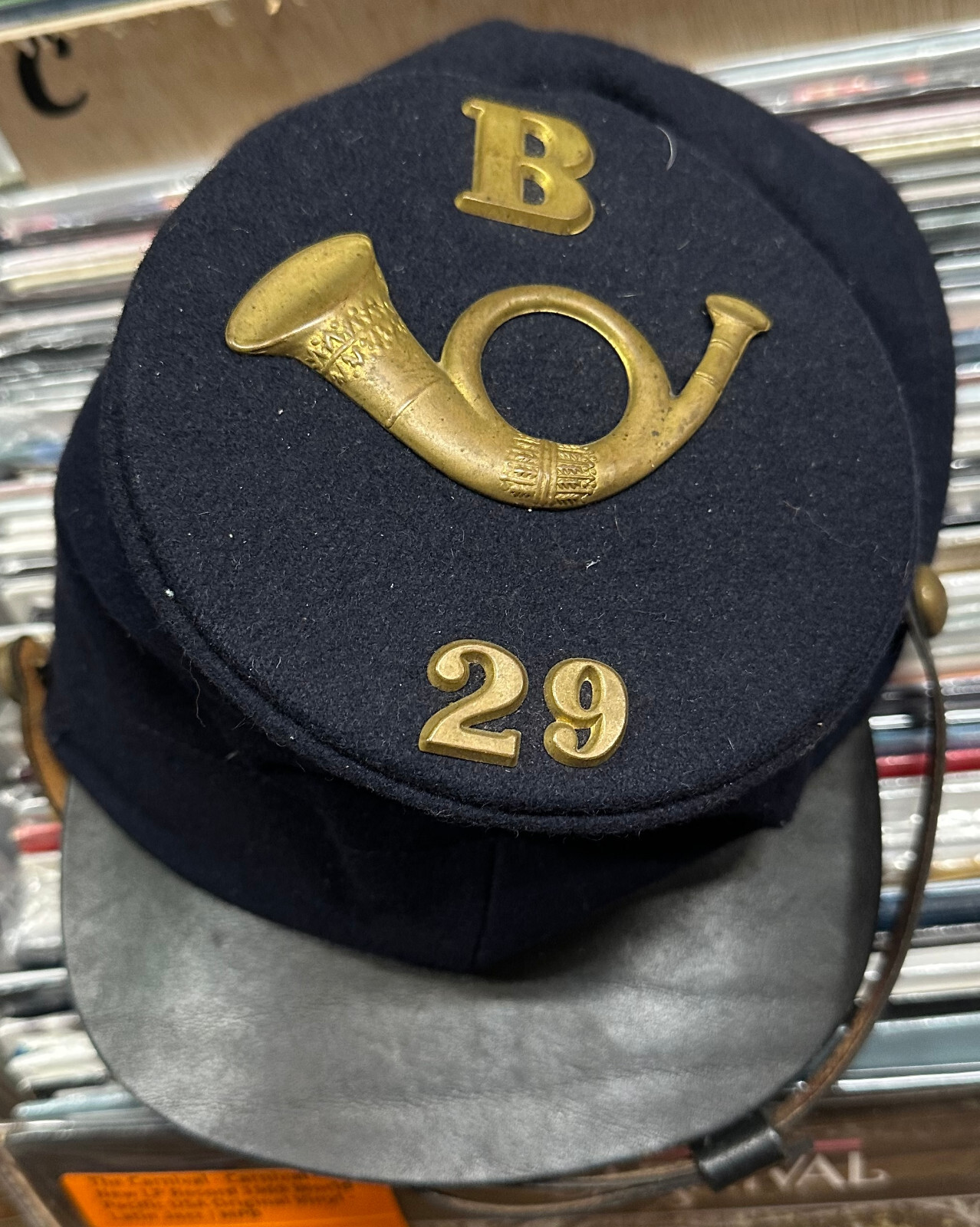 Original CIVIL WAR 29th Regiment, Illinois Colored Infantry Officers Cap Hat B