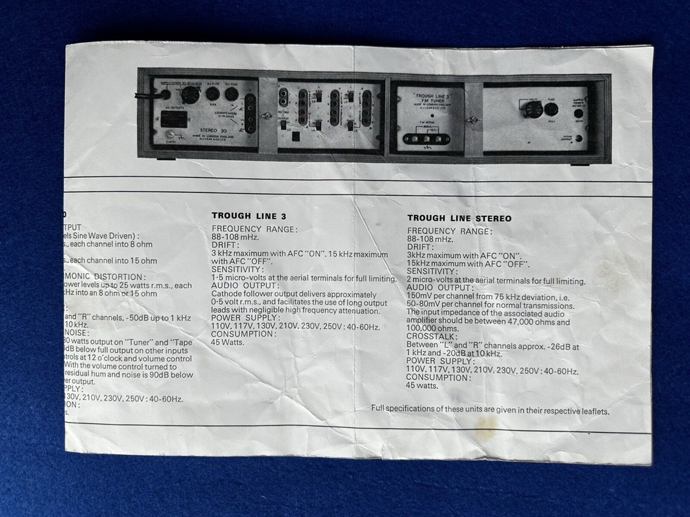 Leak Trough line Brochure