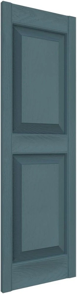Raised Panel Vinyl Shutters