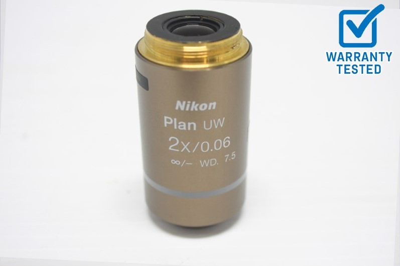 Nikon Plan UW 2x/0.06 Microscope Objective Unit 17