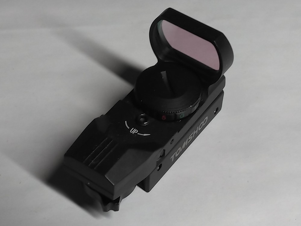 TOMSHOO Reflex Sight | Red & Green LED | Adjustable Brightness & Reticle | Used
