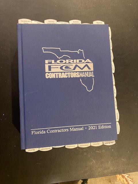 FL General Contractors exam books