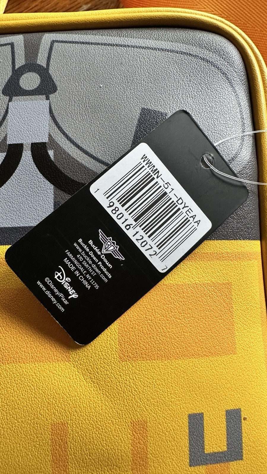 Buckle-Down Disney Pixar Wall-E Crossbody Bag New with Tags