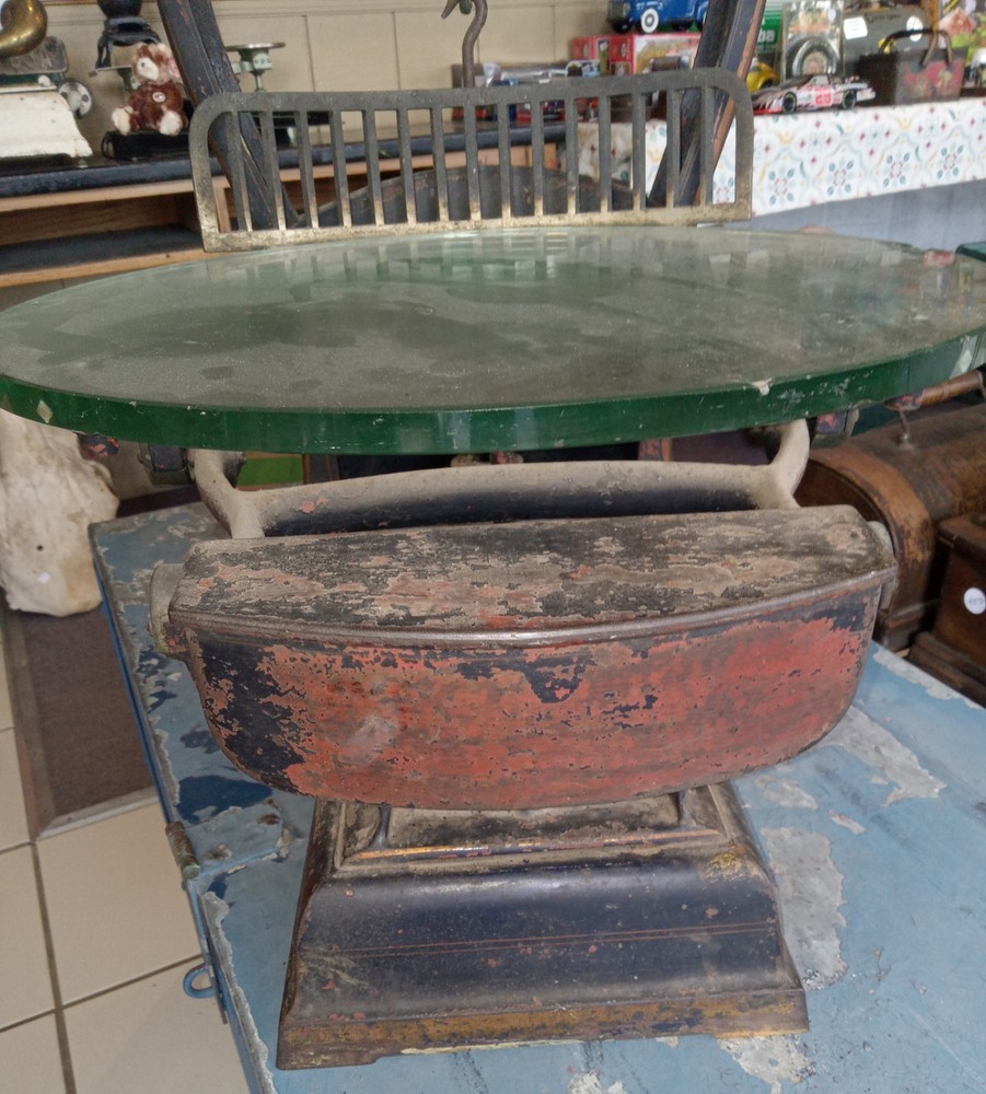 Antique Barrel Scale 1901 The Computing Scale Co