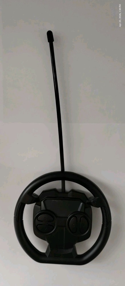 HELLO KITTY REMOTE CONTROL CAR PINK BLACK STEERING WHEEL CONTROLLER
