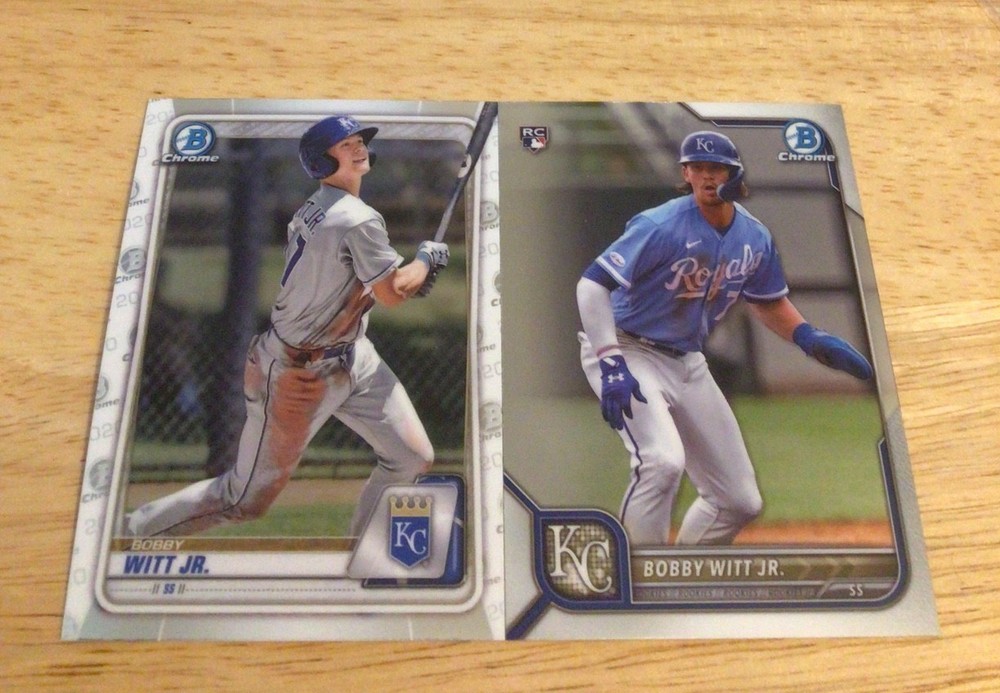 Bobby Witt Base/Inserts - You Pick - $2.00 or 2 Card Minimum