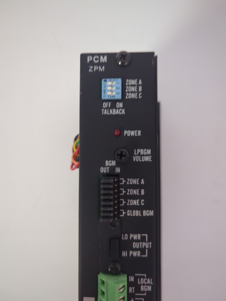 BOGEN PCM2000-B MODULE MODEL PCM-ZPM