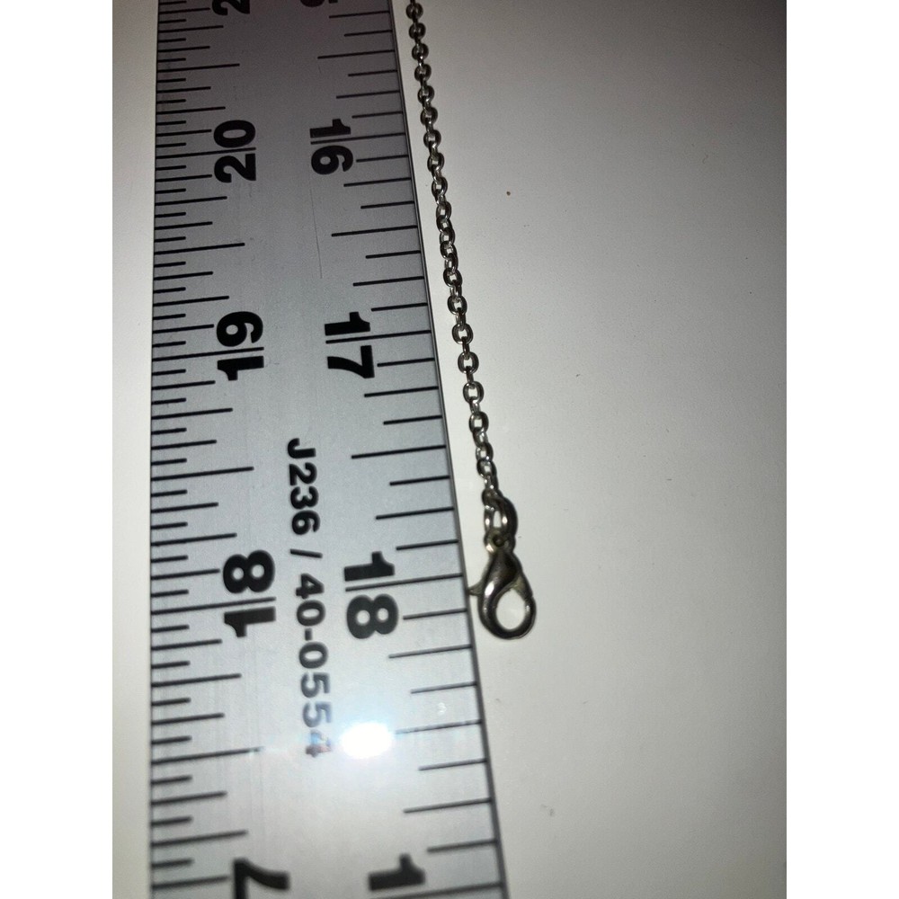 Silver-Tone Oval Link 18.25" Chain Necklace!