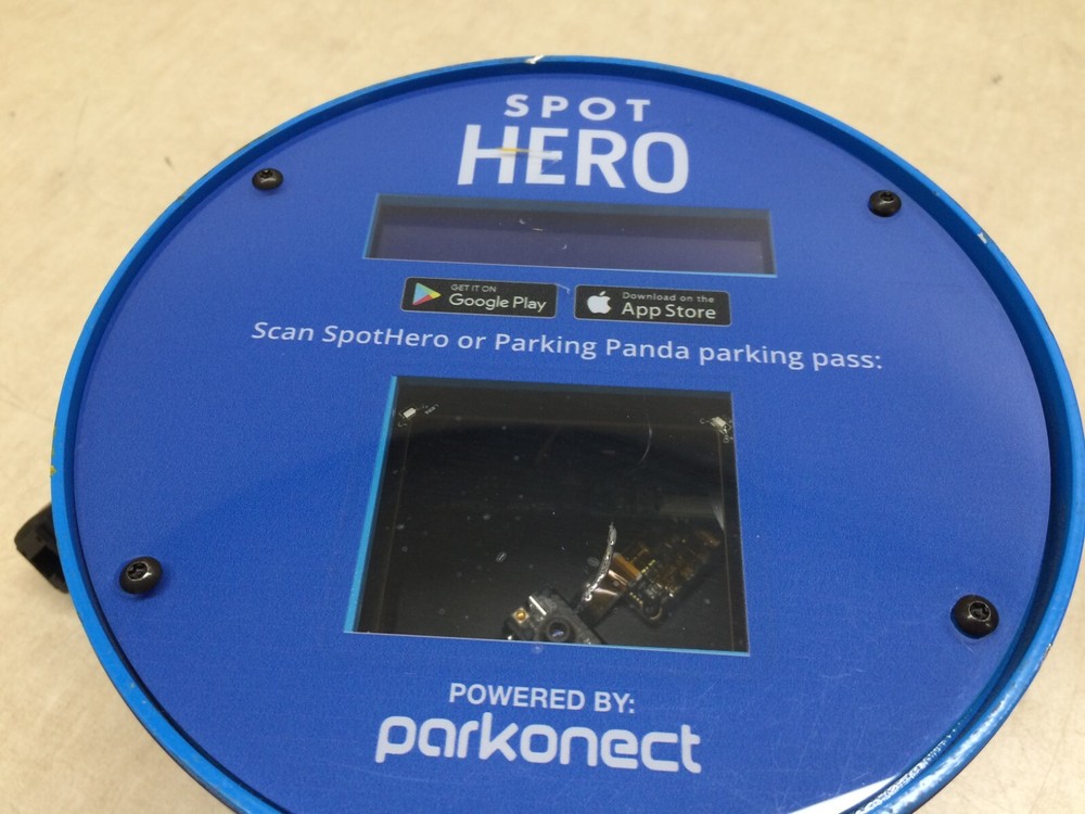 Parkonect Spot Hero IOT Reader PlayStation Barcode QR Parking Entry Exit