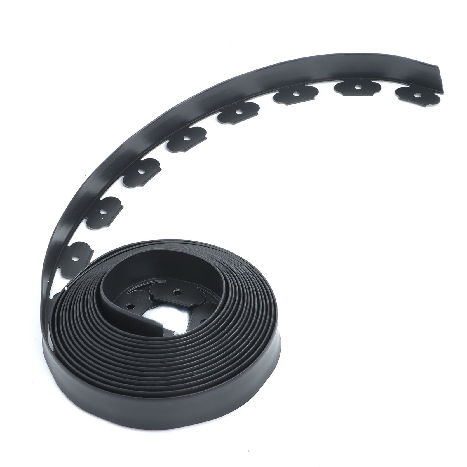 No Dig Garden Border Lawn Edging Roll Kit For Garden Brown & Black Landscape