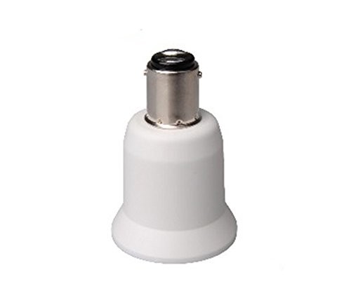 6pcs BA15D to E26/E27 Light Socket Adapter BA15D Light Socket Adapter to