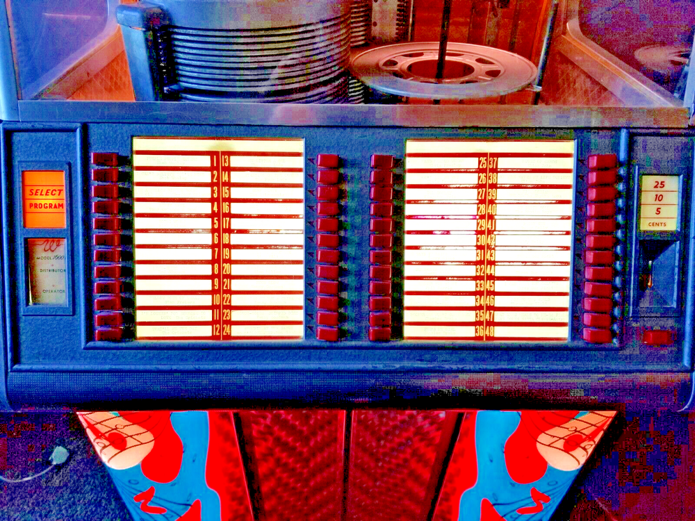 Jukebox Wurlitzer 1600A 1953