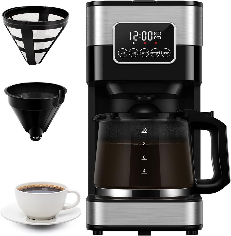 SHARDOR Drip Coffee Maker, 10 Cup Programmable Coffee Machine Lightly used
