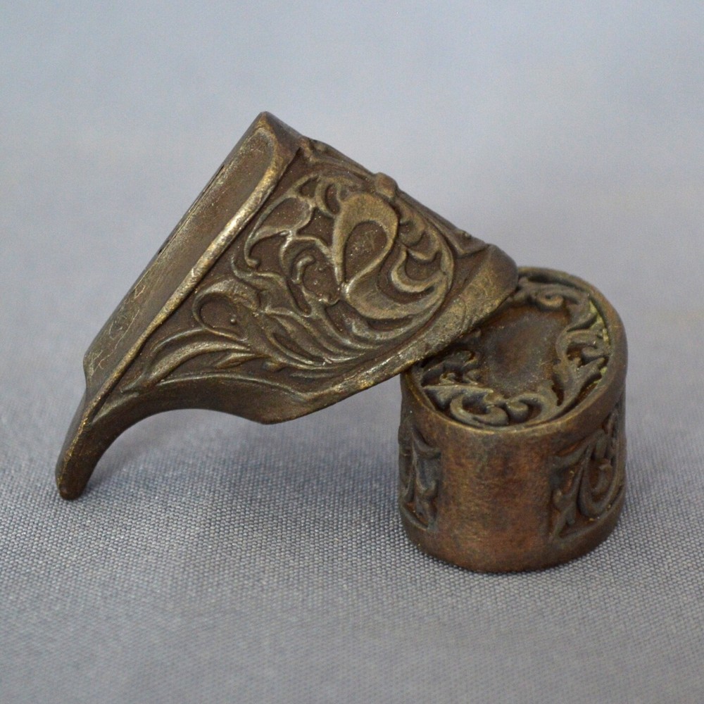 " SET #2 " CASTING SOLID BRONZE SET FINGER GUARD BOLSTER & POMMEL CUSTOM MAKING