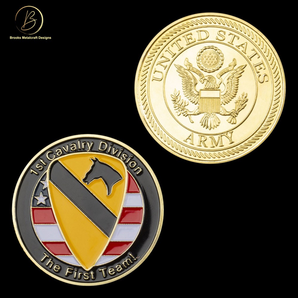 Army 1st Cavalry Division Challenge Coin