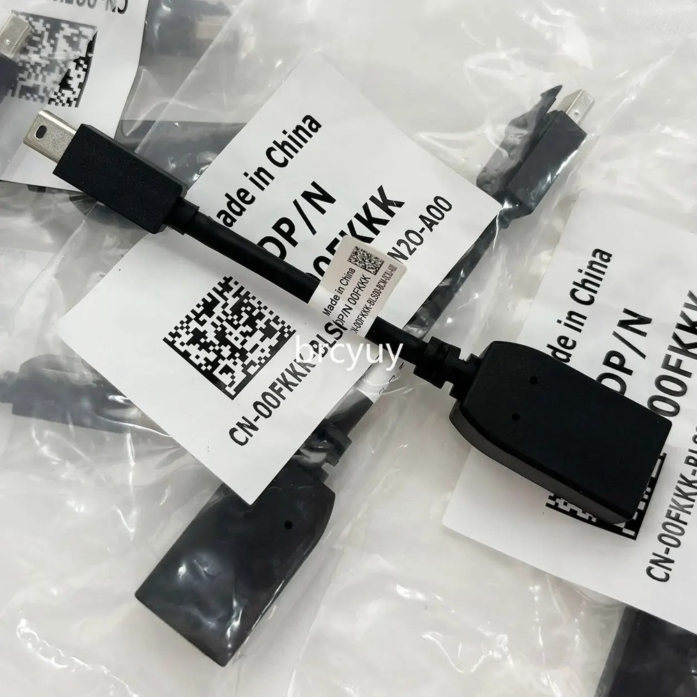 For Dell 00FKKK Thunderbolt 2 small DP to large DP interface conversion cable