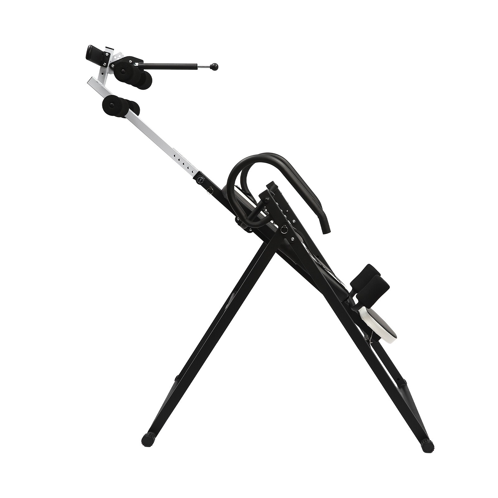 Foldable Inversion Table Teeter Advanced Back Pain Ankle Relief Gravity Fitness