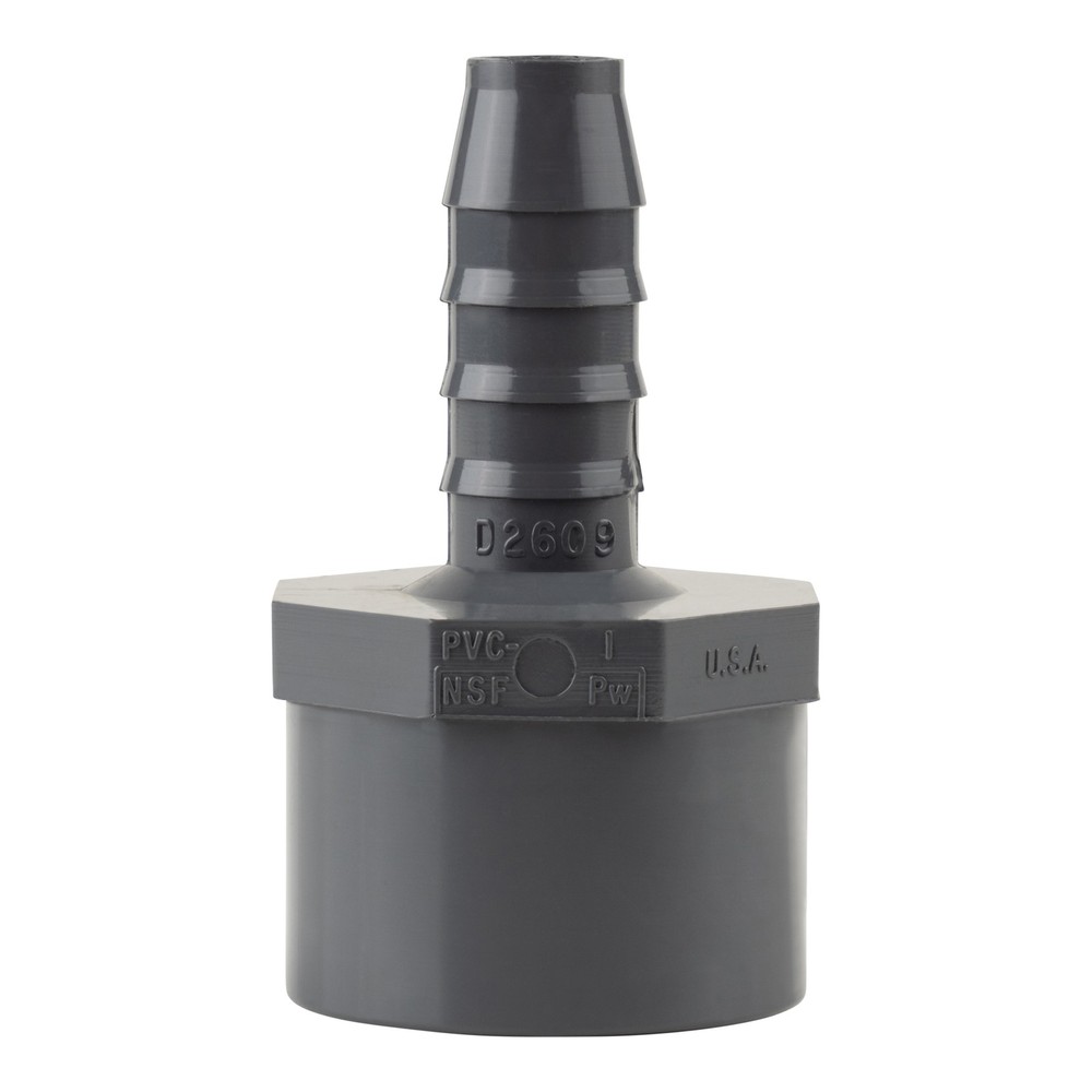 Dura PVC Spigot x Barb Insert Adapter