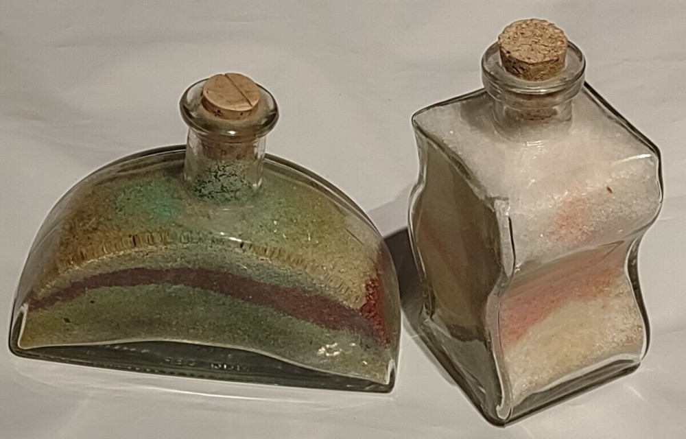 Bath Salts 2  vintage decorative bottles