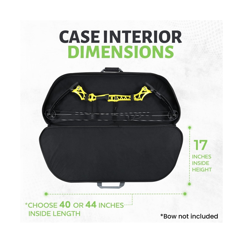 Legend Apollo Travel Compound Bow Case - Soft Bow Case with Spacious Storage ...