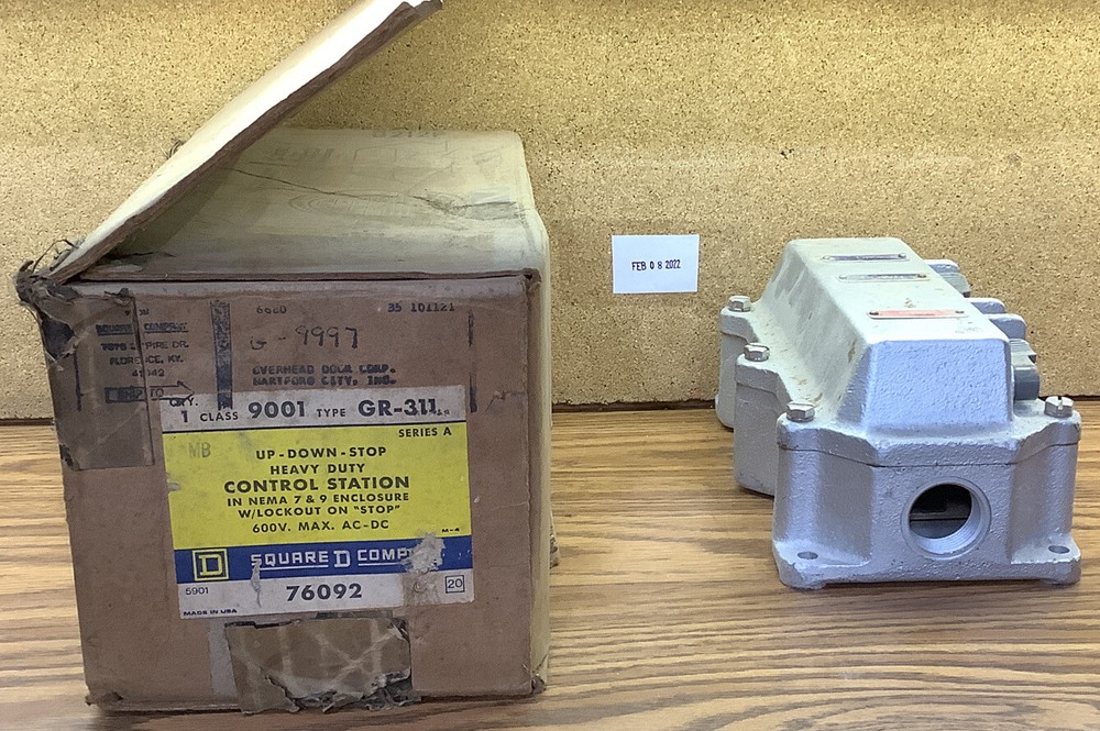 Square D GR311 Explosion Proof Control Station Class 9001 Ser A MB