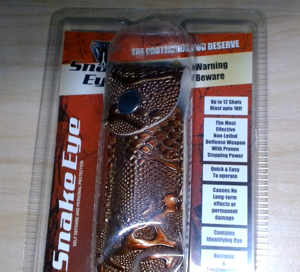 Snake Eye Mace Red Pepper Spray