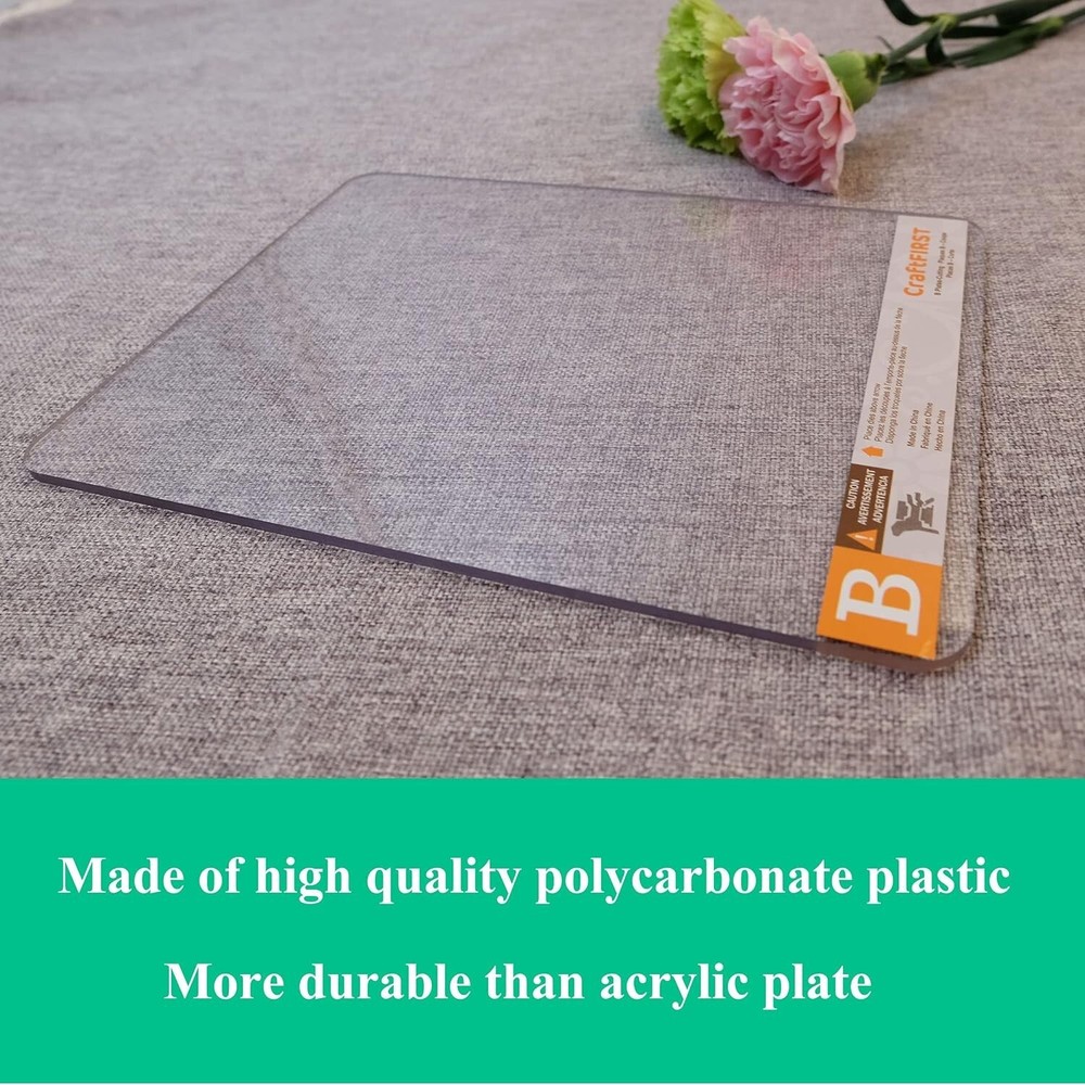 Plate B for Cuttlebug Die Cutting Machine 5.87X7.75" 2 Plates, NEW