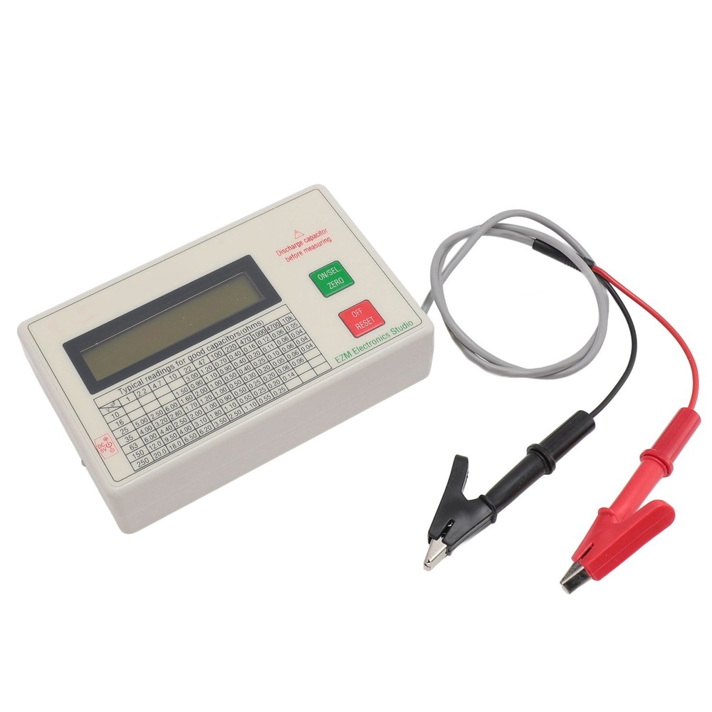Meter Accurate Shutdown Function Portable Capacitance Tester Kit ⭐