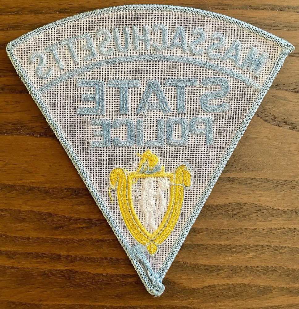 MA State Police Uniform Patch